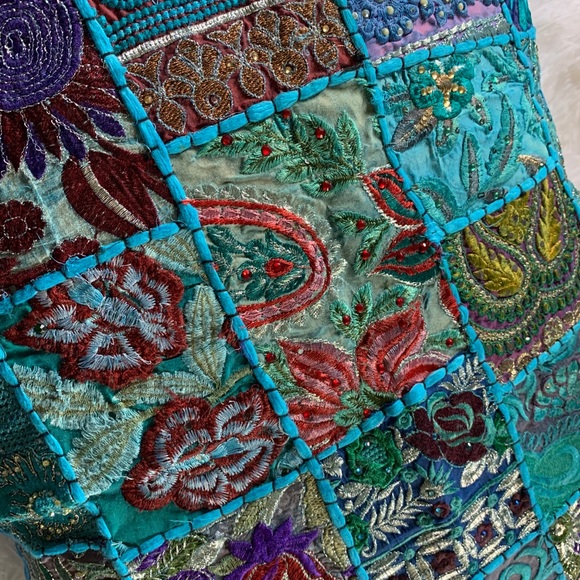 Accents Handmade Embroidery Decorative Pillow Cover Poshmark